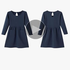 MERIABNY Girls dress with pockets size L/XL (ages 3-9)